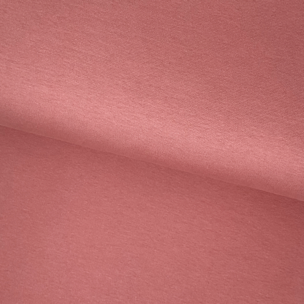 Rundstrikket rib i mauve
