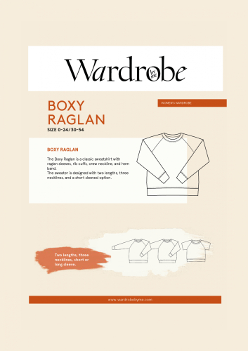 Symønsteret Boxy Raglan fra Wardrobe By Me