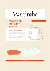 Wardrobe By Me: Whisper Blouse and Dress, str. 30-54