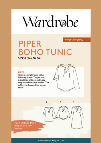 Wardrobe By Me: Piper Boho Tunic and Dress, str. 30-54