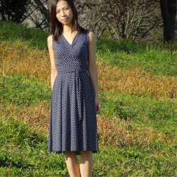 Wardrobe By Me: Wanda Wrap Dress i jersey uden ærmer