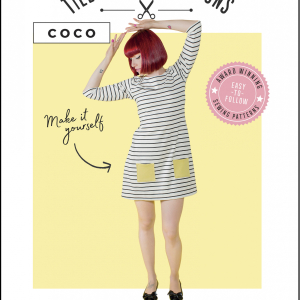 Tilly And The Buttons - Coco Top and Dress, str. 34-52