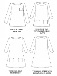 Tilly And The Buttons: Billie Top and Dress, str. 34-52
