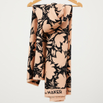 mind the MAKER, fast viscose-crepe, floral shade – rose