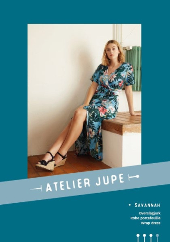 Atelier Jupe; Savannah Wrap Dress, str. 34-50