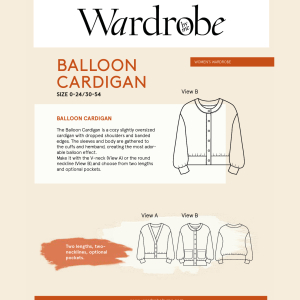 Wardrobe By Me: Balloon Cardigan, str. 30-54