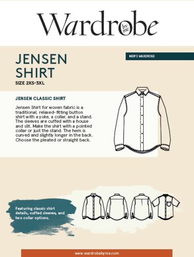 Wardrobe By Me: Jensen Shirt i fastvævet bomuld, hør, silke osv. til str. 2XS-3XL