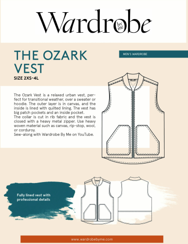 Wardrobe By Me: Ozark Vest, str. 2XS-4XL
