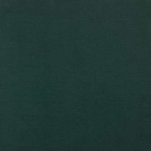 Økologisk rundstrikket rib - dark forest green