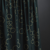 mind the MAKER, økologisk viscose-twill - CIRCLE AROUND - Bottle green