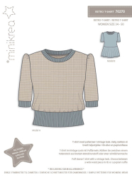 MiniKrea: Retro T-shirt, str. 34-50
