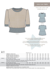 MiniKrea: Retro T-shirt, str. 34-50