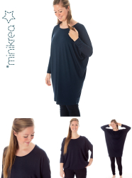 MiniKrea: Loose Fit Jerseykjole, str. 34-50