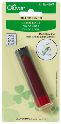 Clover skrædderkridt liner - pink