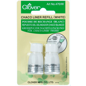 Clover refill til skrædderkridt - hvid