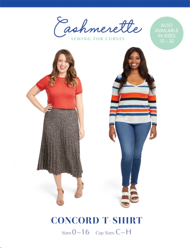 To kvinder præsenterer casual tøj fra Cashmerette.