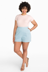 Billede af shorts set fra siden.